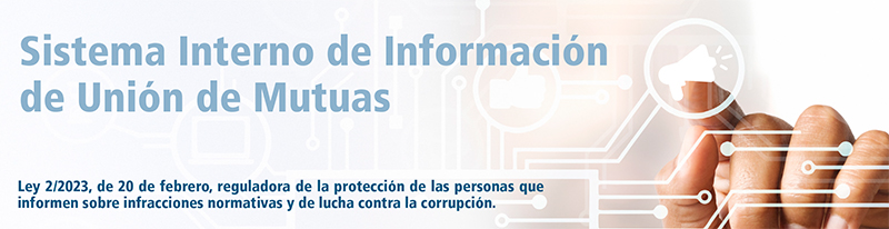 Cabecera Sistema Interno de Informacion UM 06 23